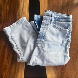 EUC athleta 0 skinny jeans light wash sculptek